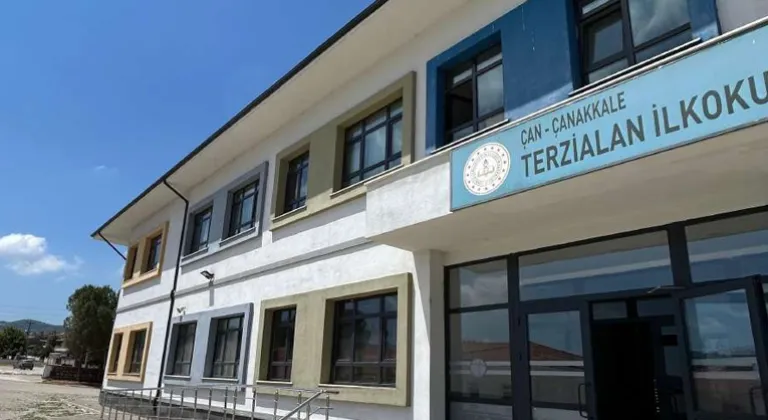 Çan Terzialan İlkokulu Yapımı